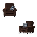 1+2+3 Sofa Kain Set satu kursi Perabot Ruang Tamu Sofa